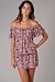 Luli Fama Sexy Senorita Short Dress - Pink/Black - M