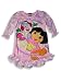 Dora The Explorer by Nick Jr. - Toddler Girls Long Sleeved Nightgown, Pink (Size 4T)