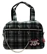 Cute Skull Green Checked Purse Shoulder Tote Hand Bag Cute Skull Green Checked Purse Shoulder Tote Hand Bag