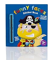 Funny Faces Sticker Book