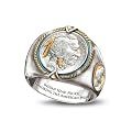 Indian Head Nickel Men's Ring by Bradford Authenticated