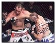 Chuck The Iceman Liddell MMA UFC Hand Signed 8x10 Photograph vs. Wanderlei The Axe Murderer Silva 1