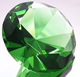 Oriental Jade 100mm Crystal Diamond Jewel Paperweight (5 Stars Online Store - Ezshoponline, Inc.)