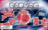 Buy Geomag Glitter Rods and Panels 120, Red by Geomag