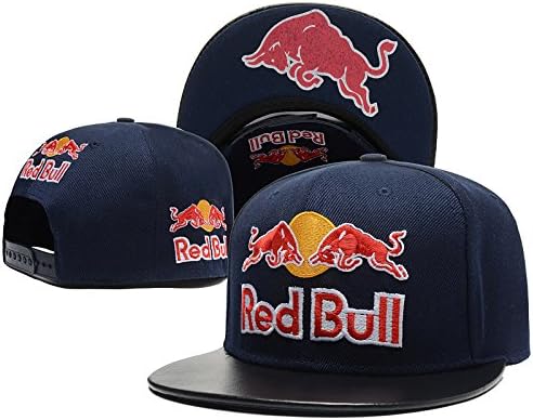 Cotton Red-Bull Snapback Cap Hat For Men