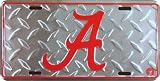 Alabama Crimson Tide diamond emboss metal license plate 6 x 12