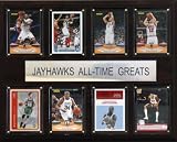 NCAA Basketball Kansas Jayhawks All-Time Greats Plaque