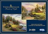 Gibsons Puzzle - Pine Cove Cottage & Sunset at Riverbend Farm (2x1000 pieces)