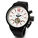 Alienwork® U-Boot Automatic Mechanical Multi-function Watch Date calendar Month & Weekday Black