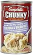Campbell's Chunky Baked Potato Soup with Cheddar & Bacon Bits, 18.8 Ounce Cans (Pack of 12)