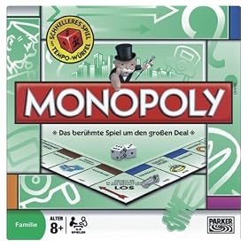PARKER Monopoly Classic 2 - 8 Spieler, ab 8 Jahren (00009100)