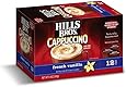 Hills Bros Cappuccino French Vanilla, 12 Single Serve Cups, 8.4 Ounce (Pack of 6)