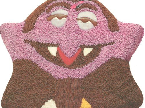 Cheap Wilton The Count Halloween Dracula Vampire Cake Pan (502-7431, 1977) Retired Jim Henson Sesame Street Muppets