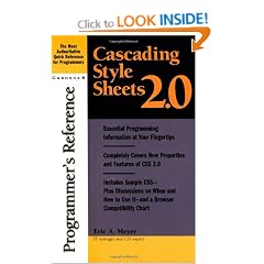 Cascading Style Sheets 2.0 Programmer's Reference