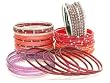 Beachcombers! Arrange Your Own Ethnic Glass Indian Bangles Kit Belly Dance BoHo Chic Bracelets FALL FRUIT