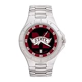 Mississippi State Bulldogs NCAA Men's Pro II Watch with Stainless Steel Bracelet