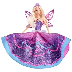 Barbie - Y6373 - Poupée - Princesse aux Ailes de Cristal