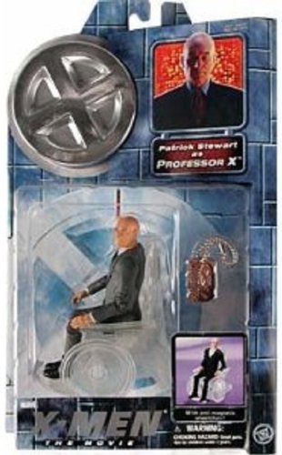  X-Men Movie Patrick Stewart as Professor Xavier 6" Figure in Clear Wheelchair
