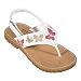 Baby : Circo White Joni Thong W/Flowers - 7.0