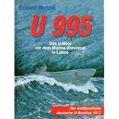 U 995. Das U- Boot vor dem Marine- Denkmal in Laboe. Der weltber�hmte deutsche U- Boot- Typ VII C