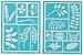 Martha Stewart 32270 Adhesive Stencil, Leaves
