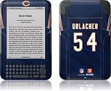 Skinit Brian Urlacher - Chicago Bears Vinyl Skin for Amazon Kindle 3
