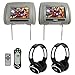 Rockville RDP711-GR 7 Grey Car Headrest Monitors w/DVD//HDMI/Games+Headphones RS.23199.00