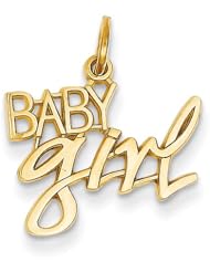 14k Baby Girl Charm Cyber Monday Special