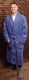 Arctic Fleece Mens Fleece Bathrobe - In your choice of colors