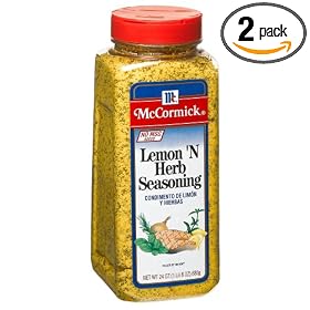 McCormick Natural Lemon Herb Seasoning, 24-Ounce Units (Pack of 2)