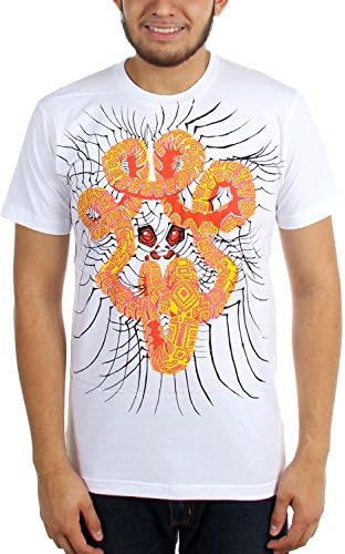 Animal Collective - Mens Centipede T-Shirt, Medium, White
