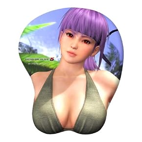 DEAD OR ALIVE5 3Dマウスパッド あやね