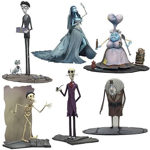 Corpse Bride Action Figure Series 2 Set