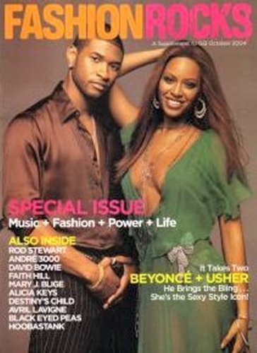 Fashion Rocks Magazine Fall 2004 Beyonce & Usher