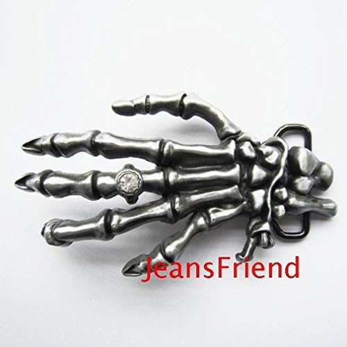 Fashion fashion buckle skull 3d diamond belt buckle BUCKLE-SK046