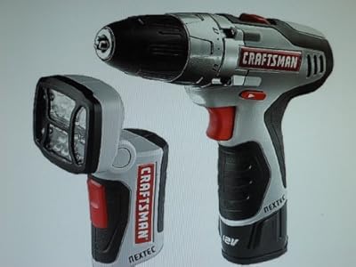 Craftsman Drill Driver - Work Light Combo Kit with Lithium Battery & Charger