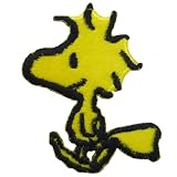 ピーナッツ/スヌーピー《ウッドストック》アイロンワッペン（PATCH）☆キャラクター手芸用品通販☆ジーンズ等のリメイクに…