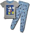 Mickey Mouse "Vintage G" 2 piece pajama for kids in blue.