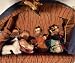 9 Piece Hand Crafted Nativity Set Fabric Play Set....great for Kids!