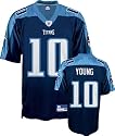 Vince Young Jersey: Reebok Navy Replica #10 Tennessee Titans Jersey