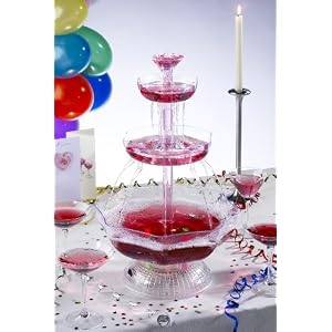 Illuminated / Lighted Party Beverage Fountain (Punch Bowl)