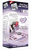 IMAGE OF ITW Space Bag 2 Pack Fresh Scent Jumbo & Extra Large Lavender Scent Space Bag, each, Lavendar, Box 6