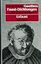 Goethes Faust-Dichtungen, Bd.1, Urfaust