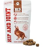 H3 Essentials - Glucosamine for Dogs - Hip and Joint Nutritional Supplement For Dogs with Glucosamine, Chondroitin, MSM for Maximum Mobility, Pain Relief from Arthritis and Joint Health.