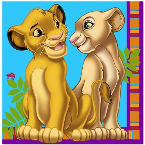 Lion King Large Napkins (16ct)