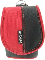 i-nique - Digital Camera case 'Dude Bag' (med) ! - for (digital camera series) - (Red)