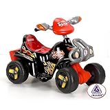 Review Injusa 720 / 6v Injusa electric battery powered kids ride on Typhood quad IN FIRESTORM