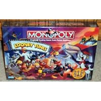 1999 Looney Tunes Monopoly Game with 8 Pewter Character Tokens