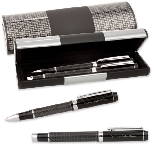 LOGIC-Etui mit SCHREIBSET CARBON