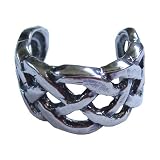 Hawaiian Sailor's Weave Sterling Silver Ear Cuff From Hawaii